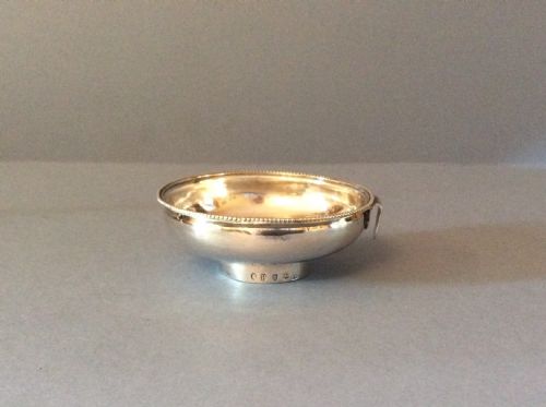 ANTIQUE SOLID SILVER GEORGE III 3PART WINE FUNNEL - ADDITIONAL PHOTO 4