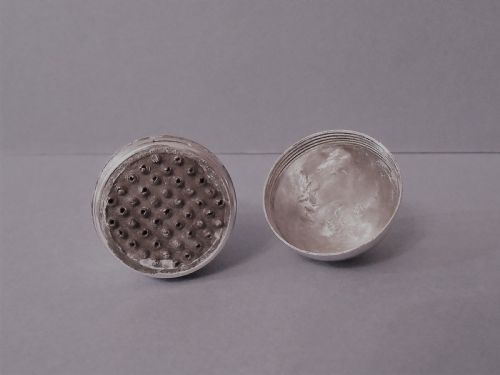 SOLID GEORGIAN SILVER NUTMEG GRATER 1796 PEMBERTON - ADDITIONAL PHOTO 2