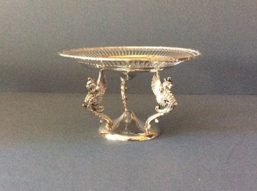 PAIR OF ANTIQUE EDWARDIAN SOLID SILVER TAZZASDISHES - ADDITIONAL PHOTO 2