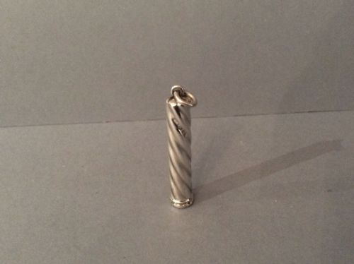 ANTIQUE VICTORIAN SOLID SILVER RETRACTABLE PENCIL HOLDER - ADDITIONAL PHOTO 3