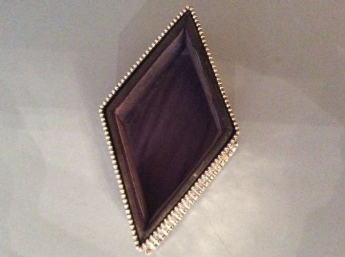ANTIQUE VICTORIAN SILVER JEWELLERY TRAY COMYNS - ADDITIONAL PHOTO 2