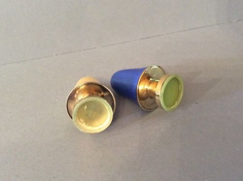 STUNNING SOLID SILVER AND ENAMEL CRUET SET DAVID ANDERSEN - ADDITIONAL PHOTO 4