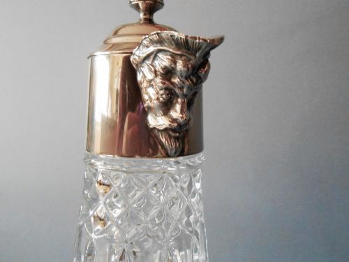 ELEGANT SILVERPLATED CLARET JUG - ADDITIONAL PHOTO 2