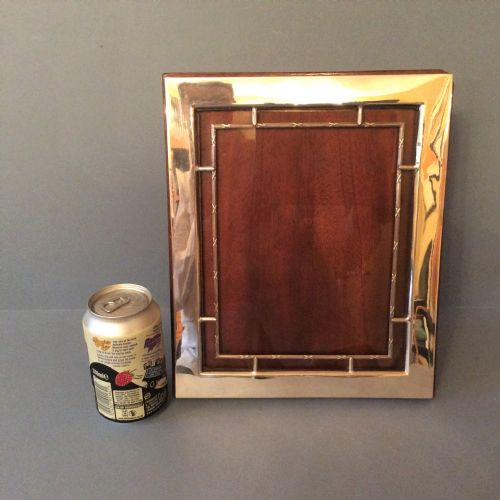 ANTIQUE EDWARDIAN SOLID SILVER PHOTO FRAME - ADDITIONAL PHOTO 1