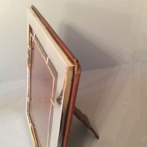 ANTIQUE EDWARDIAN SOLID SILVER PHOTO FRAME - ADDITIONAL PHOTO 5