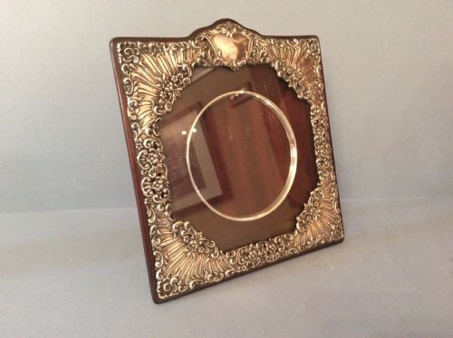 ANTIQUE SOLID SILVER EDWARDIAN PHOTO FRAME - ADDITIONAL PHOTO 5