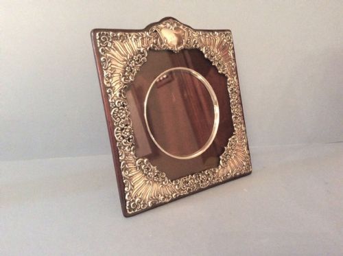 ANTIQUE SOLID SILVER EDWARDIAN PHOTO FRAME - ADDITIONAL PHOTO 4