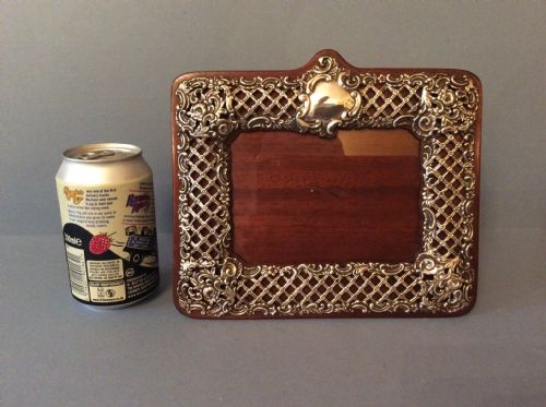 ANTIQUE SOLID SILVER LANDSCAPE PHOTO FRAME - ADDITIONAL PHOTO 4