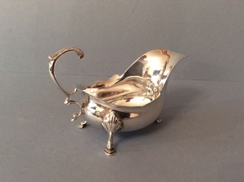 antique edwardian solid silver jug - CATEGORY: ANTIQUE SILVER - DATED EDWARDIAN