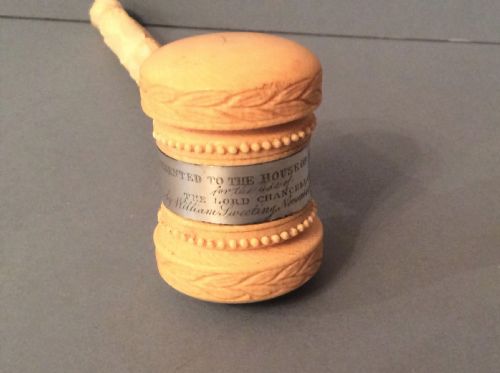 ANTIQUE GEORGIAN IVORY GAVEL HOUSE OF LORDSCAMBRIDGE UNIVERSITY - ADDITIONAL PHOTO 6