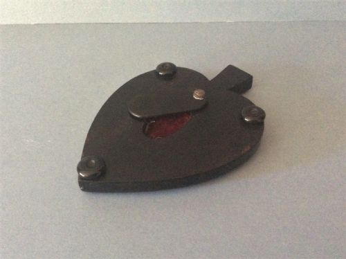VICTORIAN HEARTSHAPED CRIBBAGE BOARD WITH SOLID SILVER DECORATION - ADDITIONAL PHOTO 3