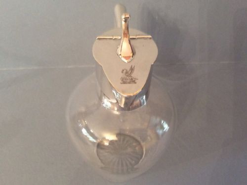 ANTIQUE VICTORIAN SOLID SILVERMOUNTED JUG - ADDITIONAL PHOTO 3
