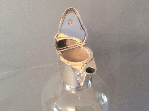 ANTIQUE VICTORIAN SOLID SILVERMOUNTED JUG - ADDITIONAL PHOTO 4