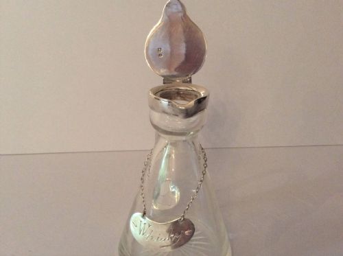 ANTIQUE SOLID SILVER LIDDED WHISKY NOGGIN - ADDITIONAL PHOTO 2