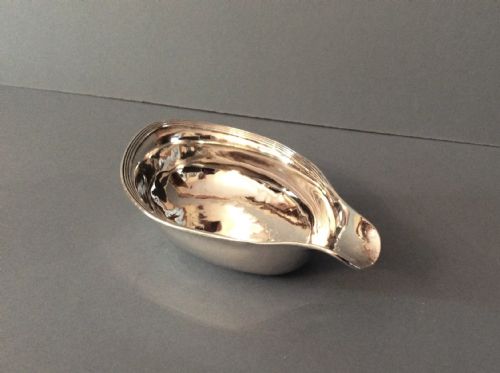 GEORGIAN SOLID SILVER PAP BOAT - ADDITIONAL PHOTO 3