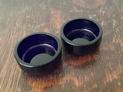 PAIR OF ANTIQUE GEORGIAN SOLID SILVER SALTS 1763 - ADDITIONAL PHOTO 3