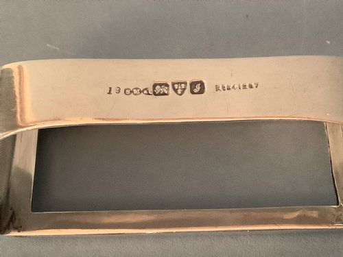 SET OF FOUR SILVER SAMPSON MORDAN NAPKIN HOLDERSNAME PLACE MARKERS - ADDITIONAL PHOTO 3