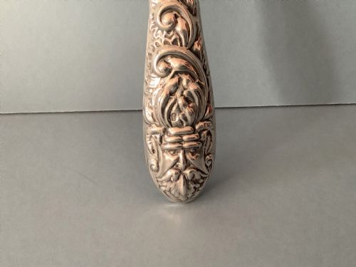 SOLID SILVER HAND MIRROR - ADDITIONAL PHOTO 2