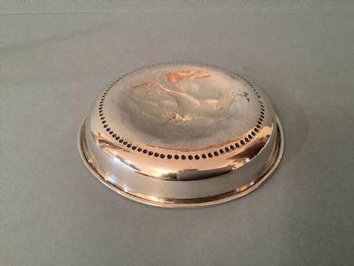 ANTIQUE SOLID SILVER GEORGIAN 3PART WINE FUNNEL AND STAND - ADDITIONAL PHOTO 9