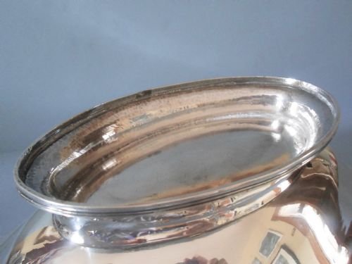 LARGE GEORGIAN SOLID SILVER BASKET 1801 - ADDITIONAL PHOTO 6