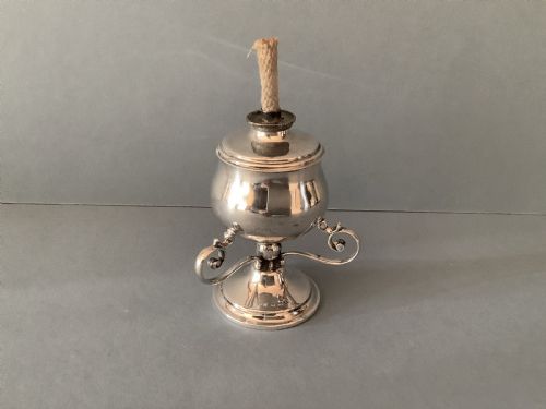 antique edwardian solid silver table lighter - CATEGORY: ANTIQUE SILVER - DATED EDWARDIAN