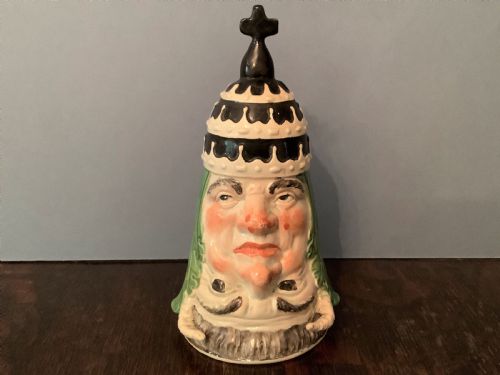early 19th century metamorphose stirrup cup - CATEGORY: ANTIQUE CERAMICS - DATED 19TH CENTURY