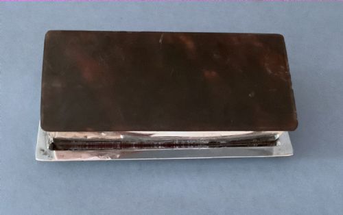 ANTIQUE SILVER TRIPLE STAMP BOX - ADDITIONAL PHOTO 3