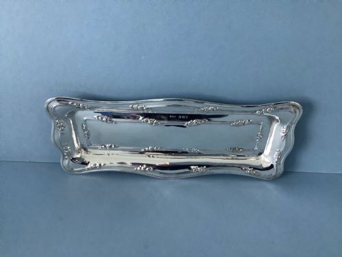 ANTIQUE SILVER ART NOUVEAU TRAY - ADDITIONAL PHOTO 3