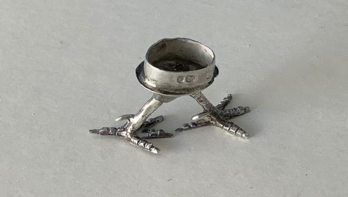 VICTORIAN SILVER NOVELTY COCKEREL SNUFF BOX 1890 - ADDITIONAL PHOTO 4