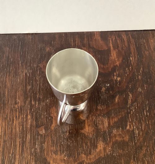 SILVER PLATED DOUBLE JIGGER - ADDITIONAL PHOTO 3