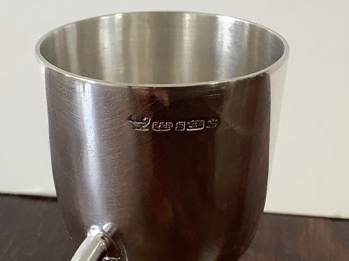 SILVER PLATED DOUBLE JIGGER - ADDITIONAL PHOTO 4