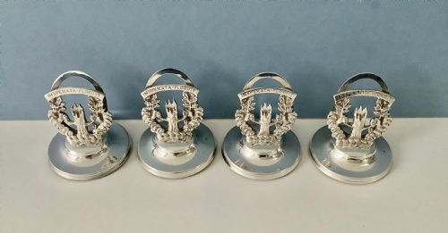 SOLID SILVER MENU HOLDERS - ADDITIONAL PHOTO 5