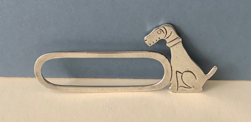 PAIR OF SOLID SILVER NOVELTY NAPKIN RINGS - ADDITIONAL PHOTO 4