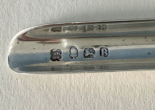 ANTIQUE GEORGIAN SILVER APPLE CORER - ADDITIONAL PHOTO 1