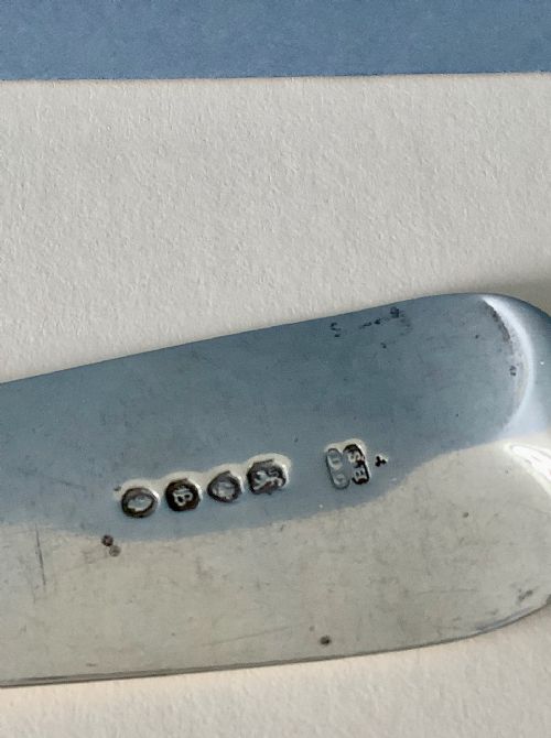 ANTIQUE WILLIAM IV SOLID SILVER BASTING SPOON - ADDITIONAL PHOTO 3