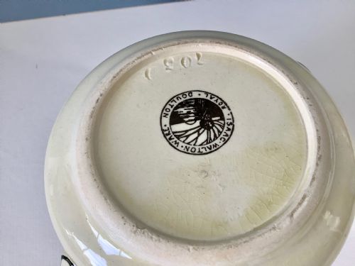 CHARLES NOKE FOR ROYAL DOULTON FISHERMEN TROPHY PLANTER - ADDITIONAL PHOTO 5