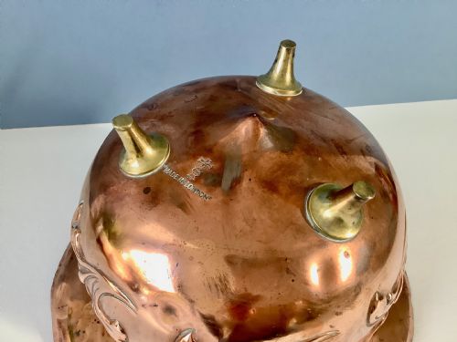 VICTORIAN CAULDRON JARDINIERE CHRISTOPHER DRESSER FOR BENHAM FROUD - ADDITIONAL PHOTO 5