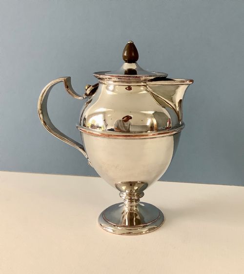 antique was benson hot water jug - CATEGORY: ANTIQUE SILVER - DATED VICTORIAN