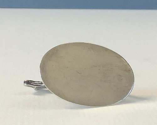 ANTIQUE SILVER NOVELTY MENU HOLDER HORSE - ADDITIONAL PHOTO 5