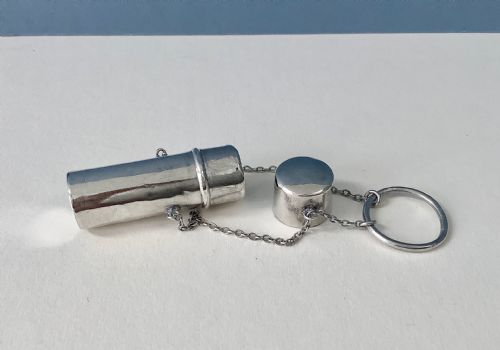 ANTIQUE EDWARDIAN SILVER NEEDLE CASE - ADDITIONAL PHOTO 3