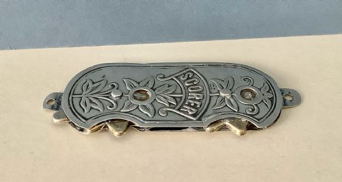 ANTIQUE VICTORIAN SOLID SILVER BILLIARDS SCORER - ADDITIONAL PHOTO 1