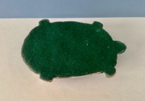 ANTIQUE EDWARDIAN SILVER PIN CUSHION TURTLE - ADDITIONAL PHOTO 4