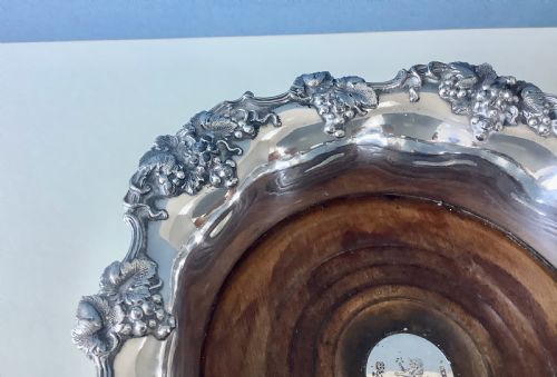 PAIR OF REGENCY SILVERMOUNTED COASTERS - ADDITIONAL PHOTO 2