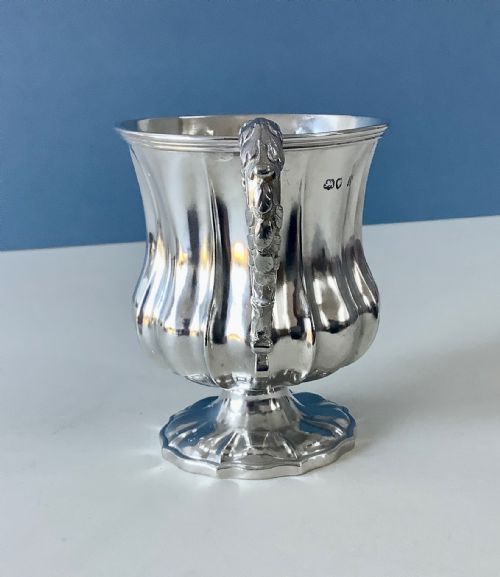 ANTIQUE SILVER WILLIAM IV CUP - ADDITIONAL PHOTO 3