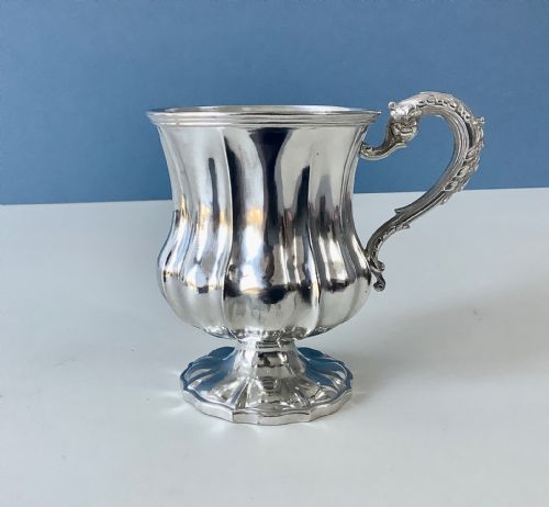 ANTIQUE SILVER WILLIAM IV CUP - ADDITIONAL PHOTO 4