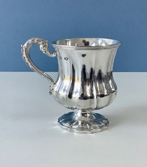ANTIQUE SILVER WILLIAM IV CUP - ADDITIONAL PHOTO 6