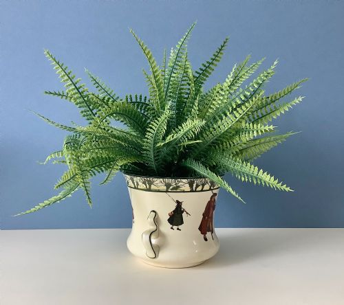 CHARLES NOKE FOR ROYAL DOULTON FISHERMEN TROPHY PLANTER - ADDITIONAL PHOTO 3