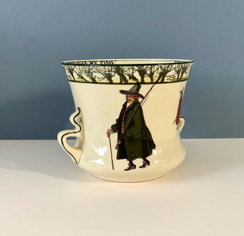 CHARLES NOKE FOR ROYAL DOULTON FISHERMEN TROPHY PLANTER - ADDITIONAL PHOTO 6