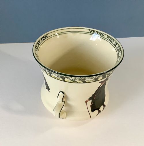 CHARLES NOKE FOR ROYAL DOULTON FISHERMEN TROPHY PLANTER - ADDITIONAL PHOTO 9
