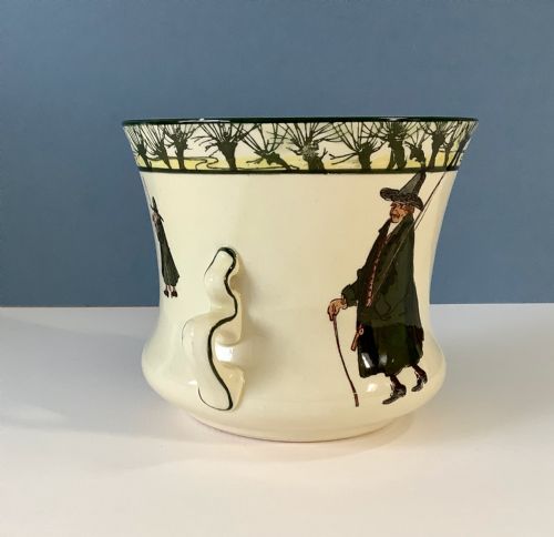 CHARLES NOKE FOR ROYAL DOULTON FISHERMEN TROPHY PLANTER - ADDITIONAL PHOTO 11